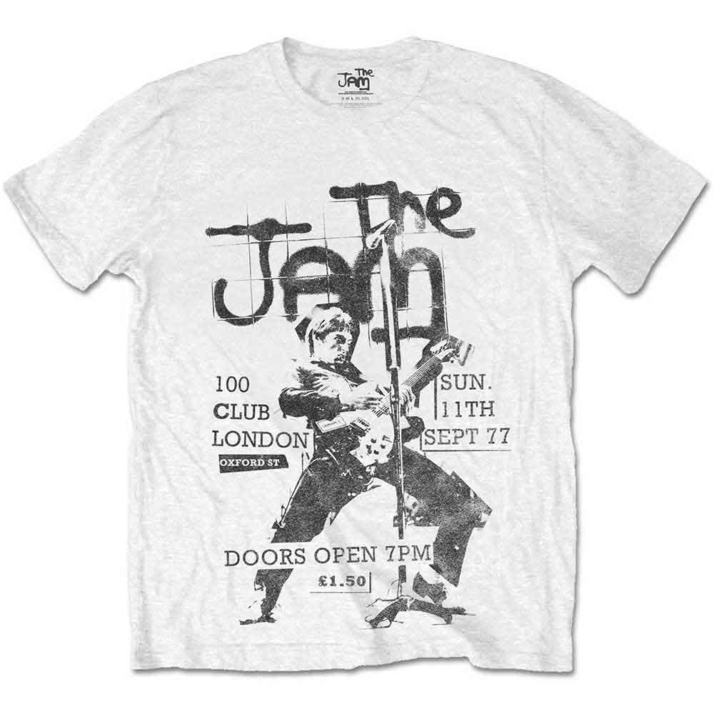 The Jam 100 Club 77 Mens T Shirt Officially Licensed