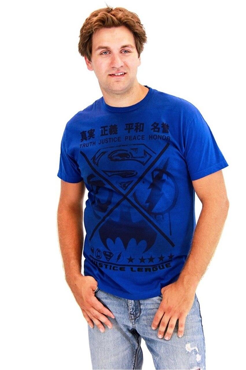 The Justice League Top Medals Asian Type T-Shirt