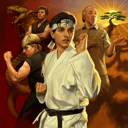 The Karate Kid: 40th Anniversary Motion Picture Score (Exclusive Miyagi Canvas Belt) [Vinyl] Vinyl Record