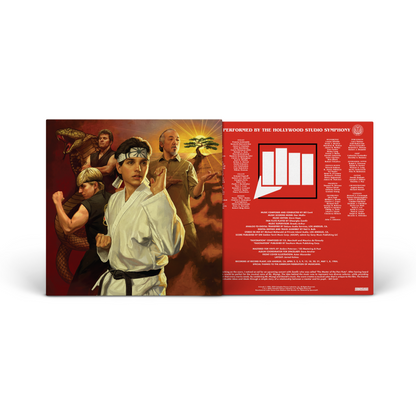 The Karate Kid: 40th Anniversary Motion Picture Score (Exclusive Miyagi Canvas Belt)  Vinyl Record