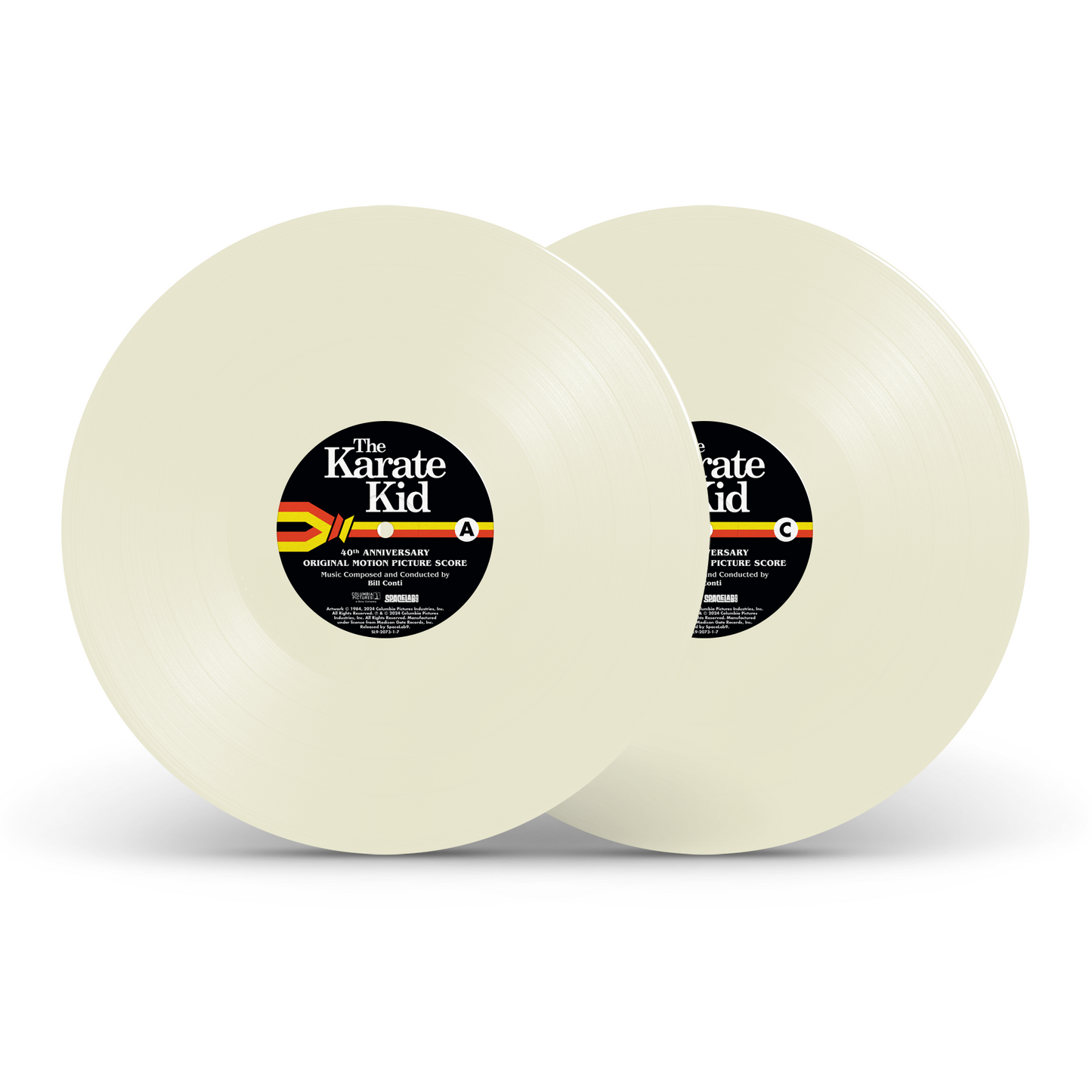 The Karate Kid: 40th Anniversary Motion Picture Score (Exclusive Miyagi Canvas Belt)  Vinyl Record