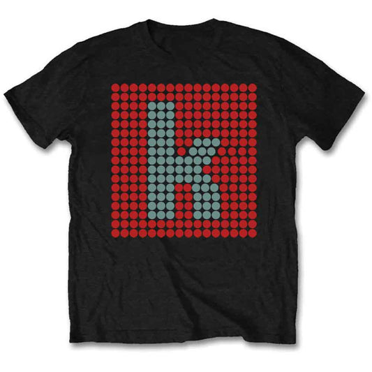 The Killers K Glow T Shirt Black Officially Licensed