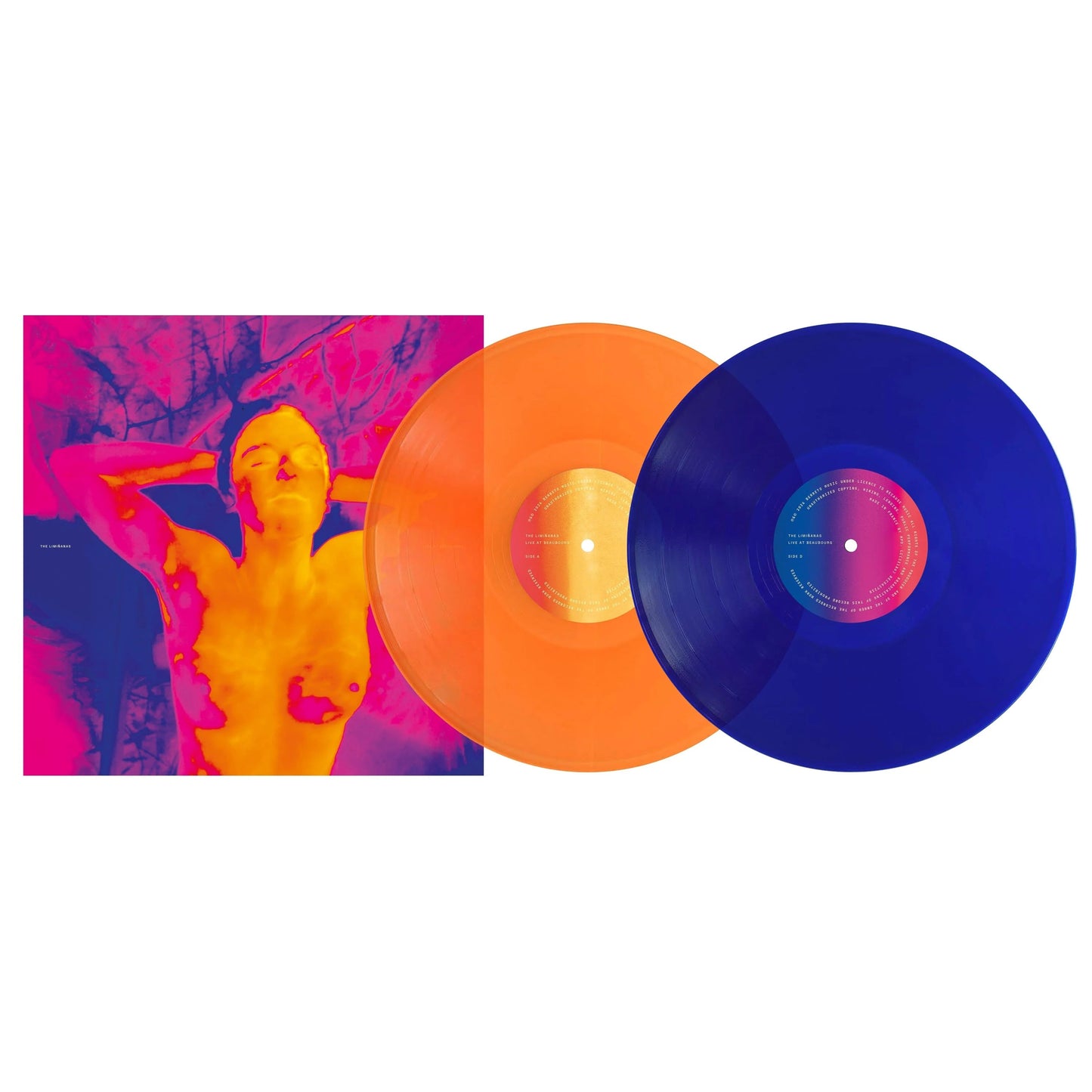 The Limiñanas - Live At Beaubourg [Clear Blue/Clear Orange] [2LP] [Vinyl] Vinyl Record