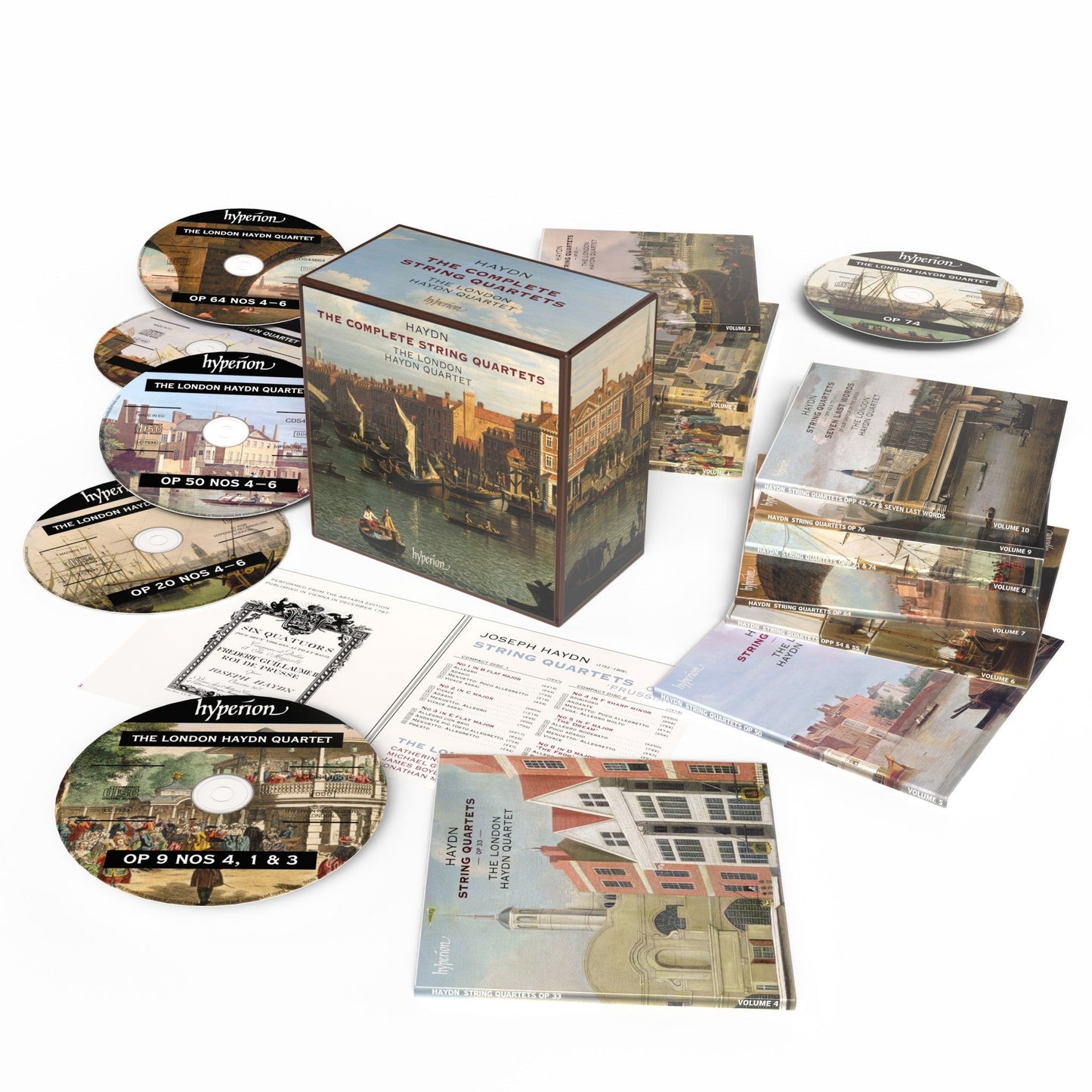 The London Haydn Quartet - Haydn: The Complete String Quartets [20 Cd Box Set] [CD] Music CD
