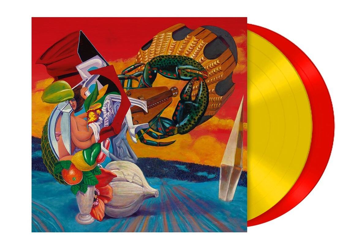 The Mars Volta - Octahedron (Limited Edition, Transparent Red & Yelklow Vinyl) (2 Lp's) Vinyl Record