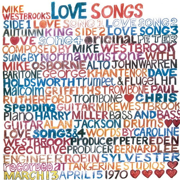 THE MIKE WESTBROOK CONCERT BAND - Love Songs Vinyl Record