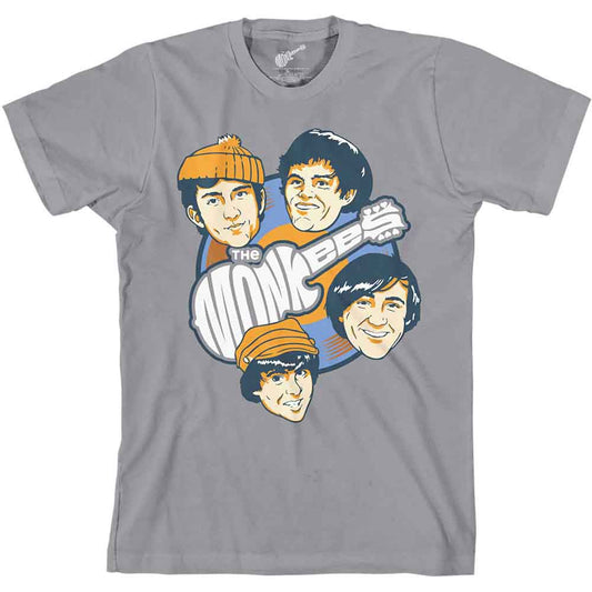 The Monkees Vinyl Heads [T-Shirt] Officially Licensed