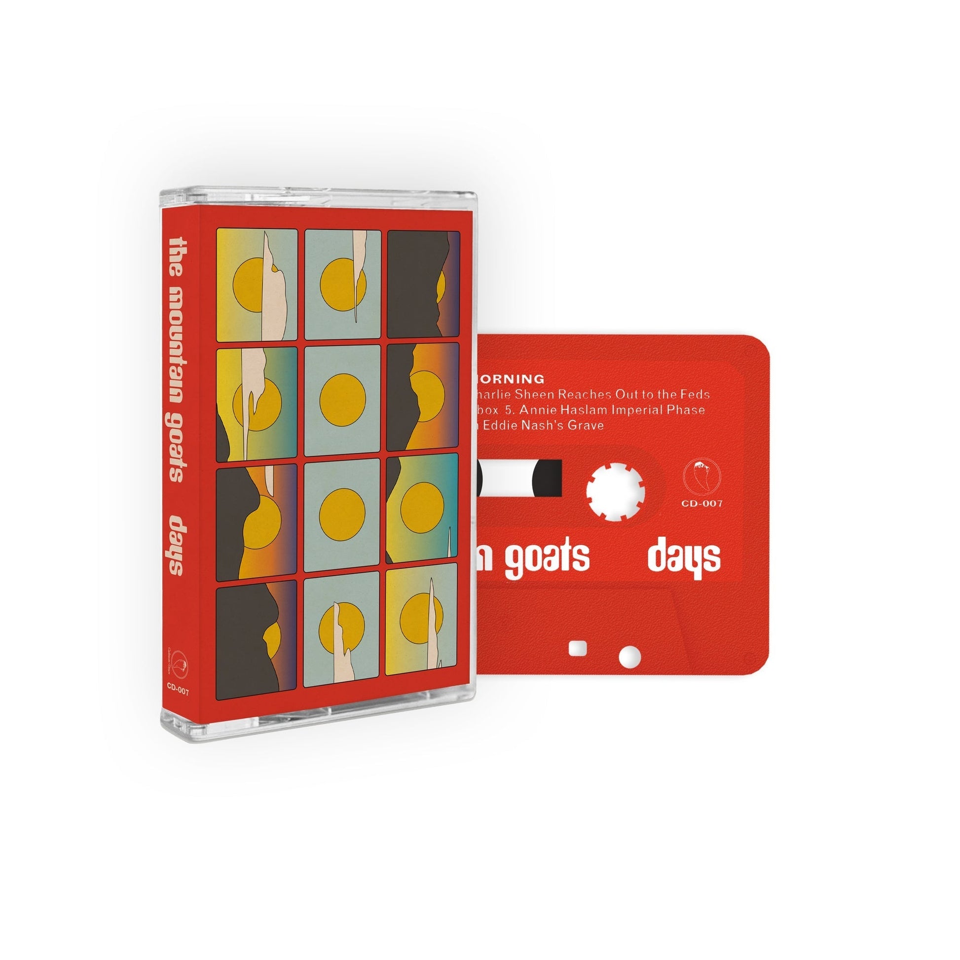 The Mountain Goats - Days [Red] Music Cassette Tape