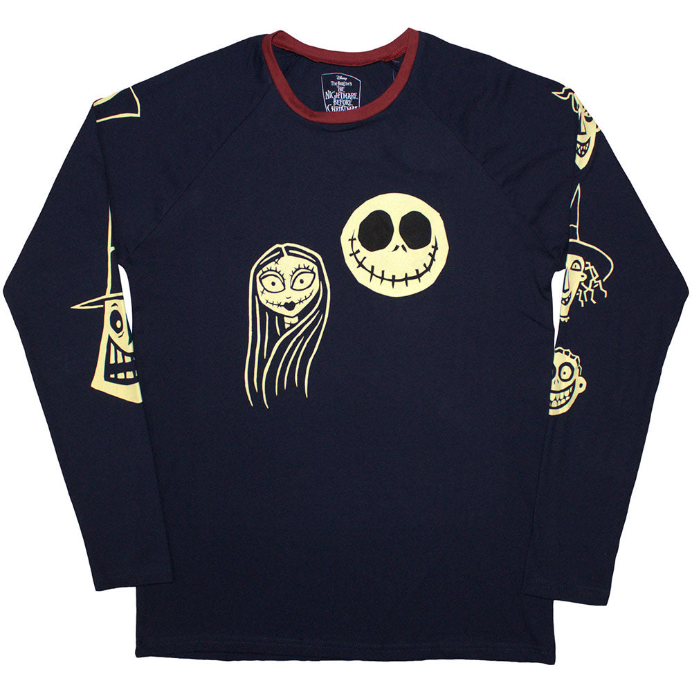 The Nightmare Before Christmas Faces AOP [T-Shirt]