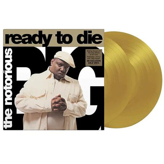 The Notorious B.I.G.  Ready To Die Limited Edition Gold Vinyl Import 2 Lp's Vinyl Record