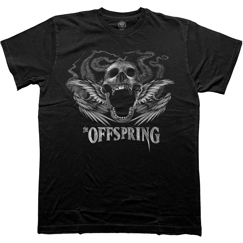 The Offspring Feathered Winged Skull [T-Shirt]