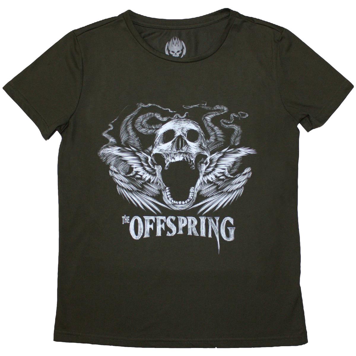 The Offspring Feathered Winged Skull [T-Shirt]