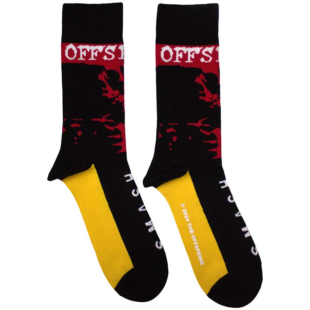 The Offspring Smash Socks Officially Licensed