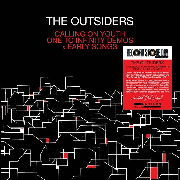 The Outsiders - Calling On Youth: One To Infinity Demos & Early Songs (Red Vinyl) Vinyl Record