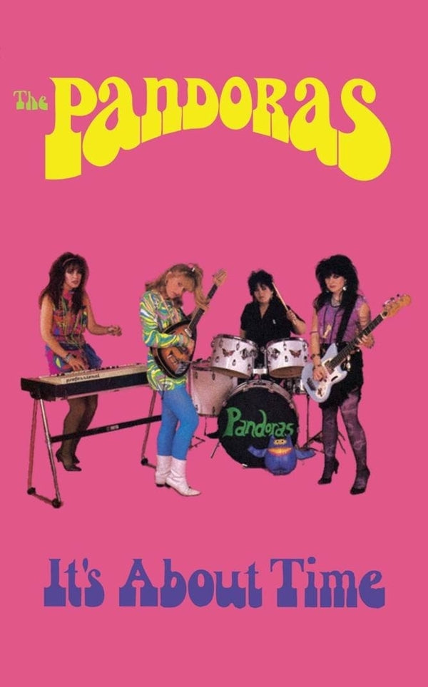 THE PANDORAS - It'S About Time Music Cassette Tape