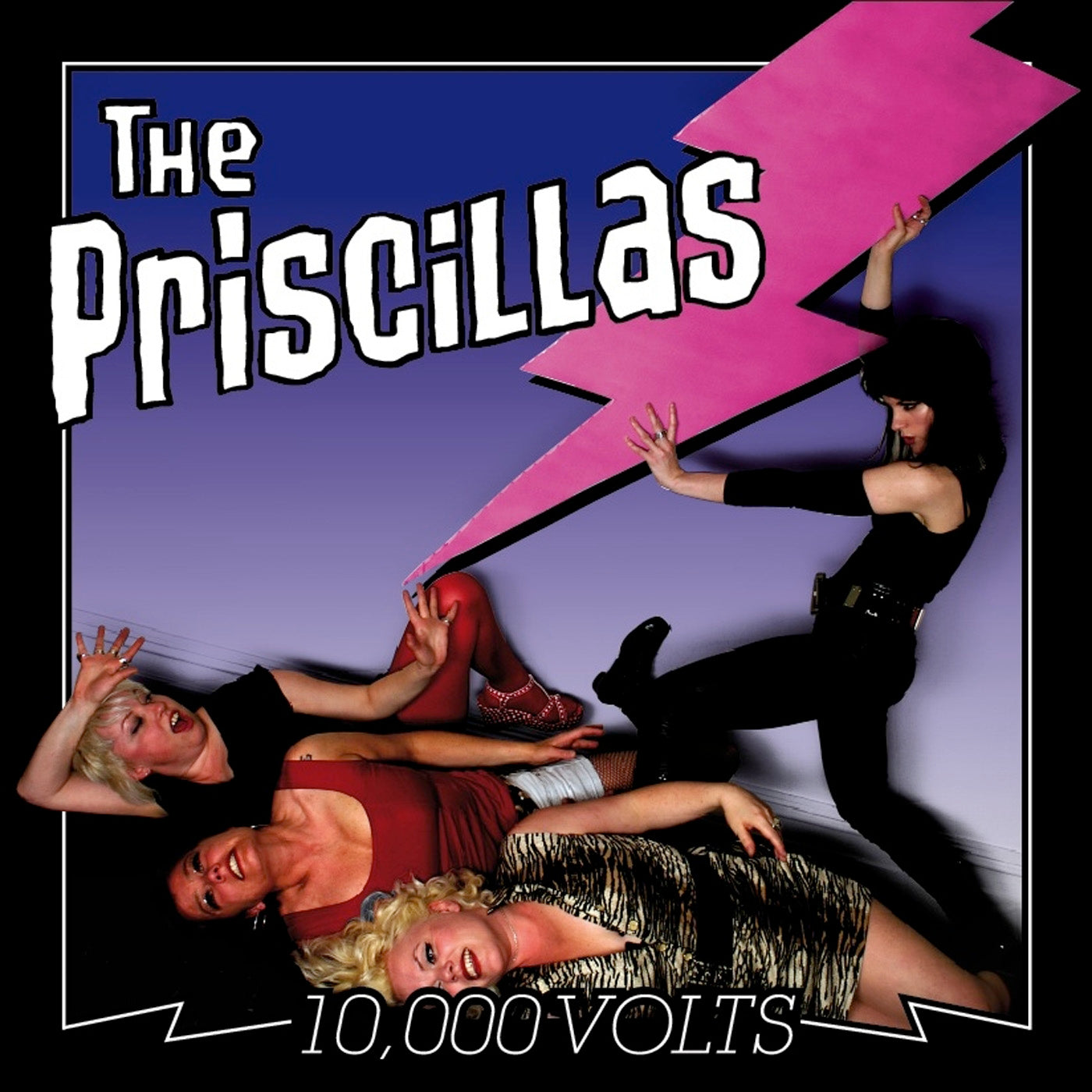 The Priscillas - 10,000 Volts [CD] Music CD