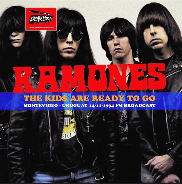 The Ramones - The Kids Are Ready To Go: Montevideo, Uruguay 14-11-1994 Fm Broadcast (Splatter Vinyl) [LP] [Vinyl] Vinyl Record