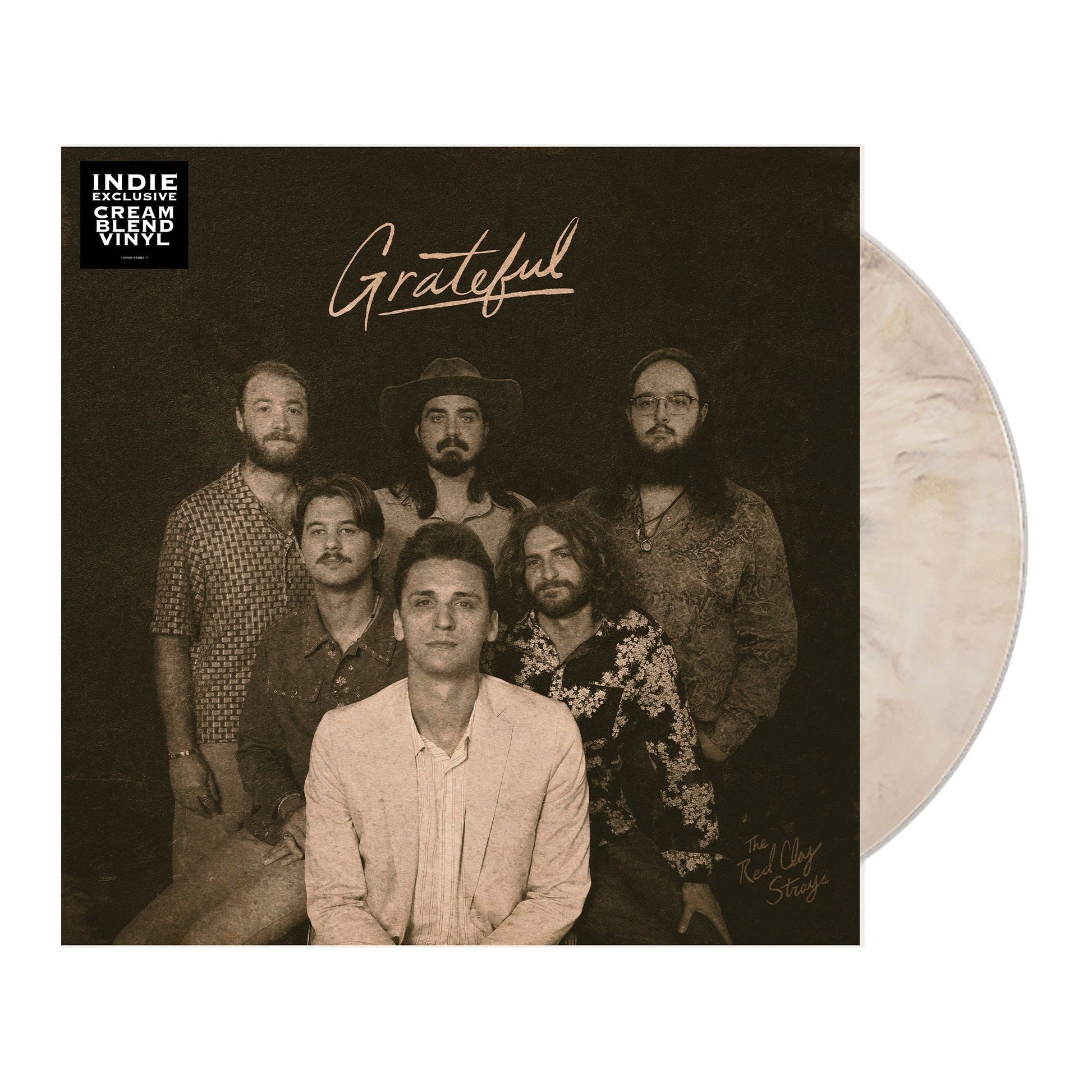The Red Clay Strays - Grateful (Indie Exclusive) [Cream Blend Vinyl] [Vinyl] Vinyl Record