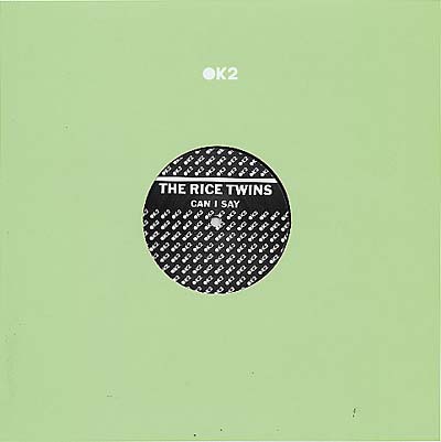 THE RICE TWINS - Can I Say Vinyl Record
