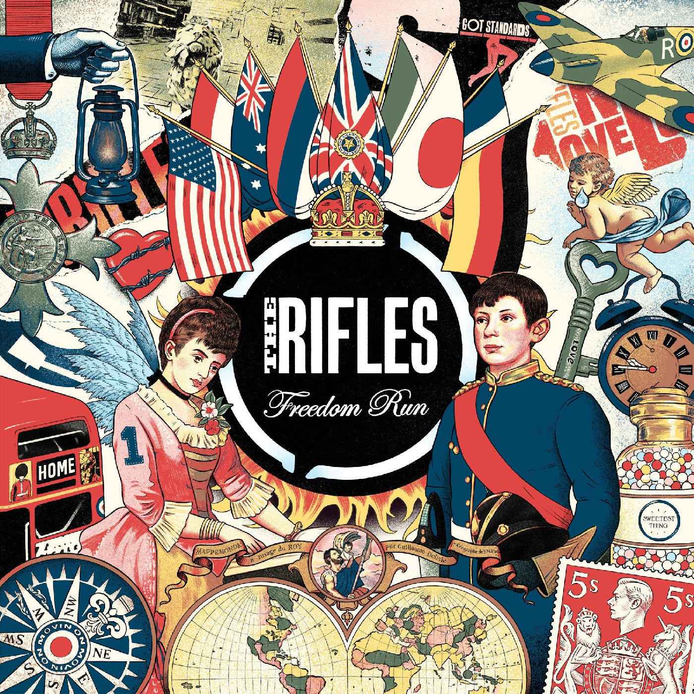 The Rifles - Freedom Run (Dusk Blue Vinyl) [Vinyl] Vinyl Record
