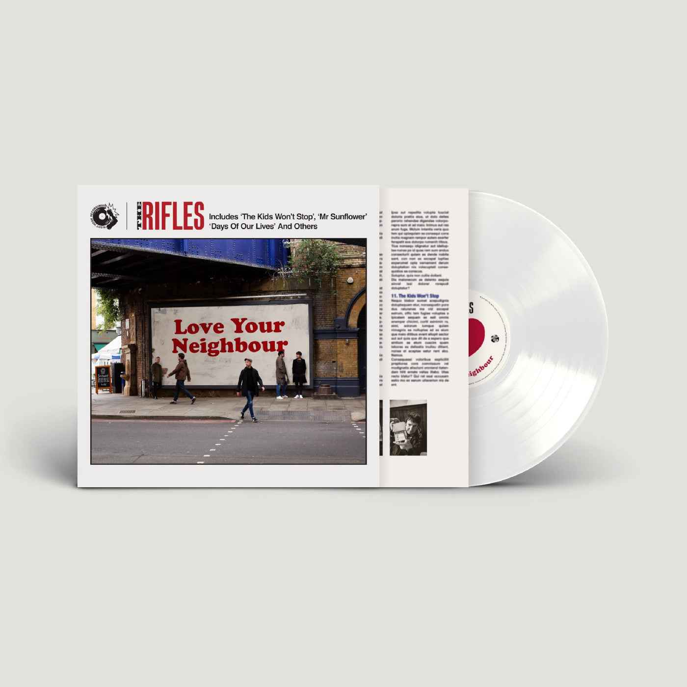 The Rifles - Love Your Neighbour (White Vinyl) [Vinyl] Vinyl Record