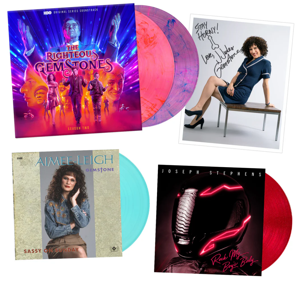 The Righteous Gemstones Season 2 Original Series Soundtrack and Score Music (2LP Purple/Pink Swirl, two bonus 7") Vinyl Record