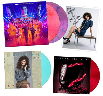The Righteous Gemstones Season 2 Original Series Soundtrack and Score Music (2LP Purple/Pink Swirl, two bonus 7") Vinyl Record