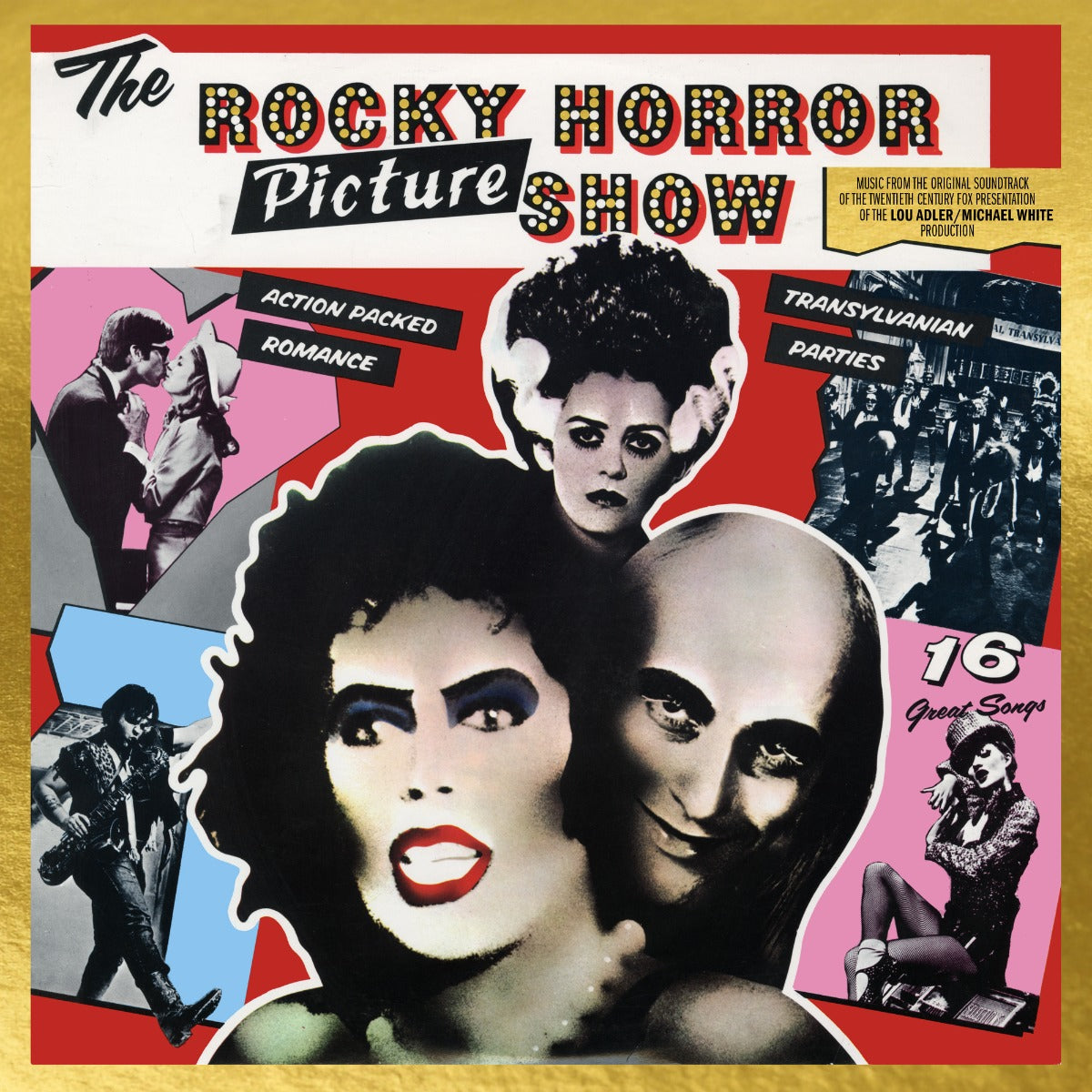 The Rocky Horror Picture Show 50Th Anniversary (Red/Gold Vinyl) Vinyl Record