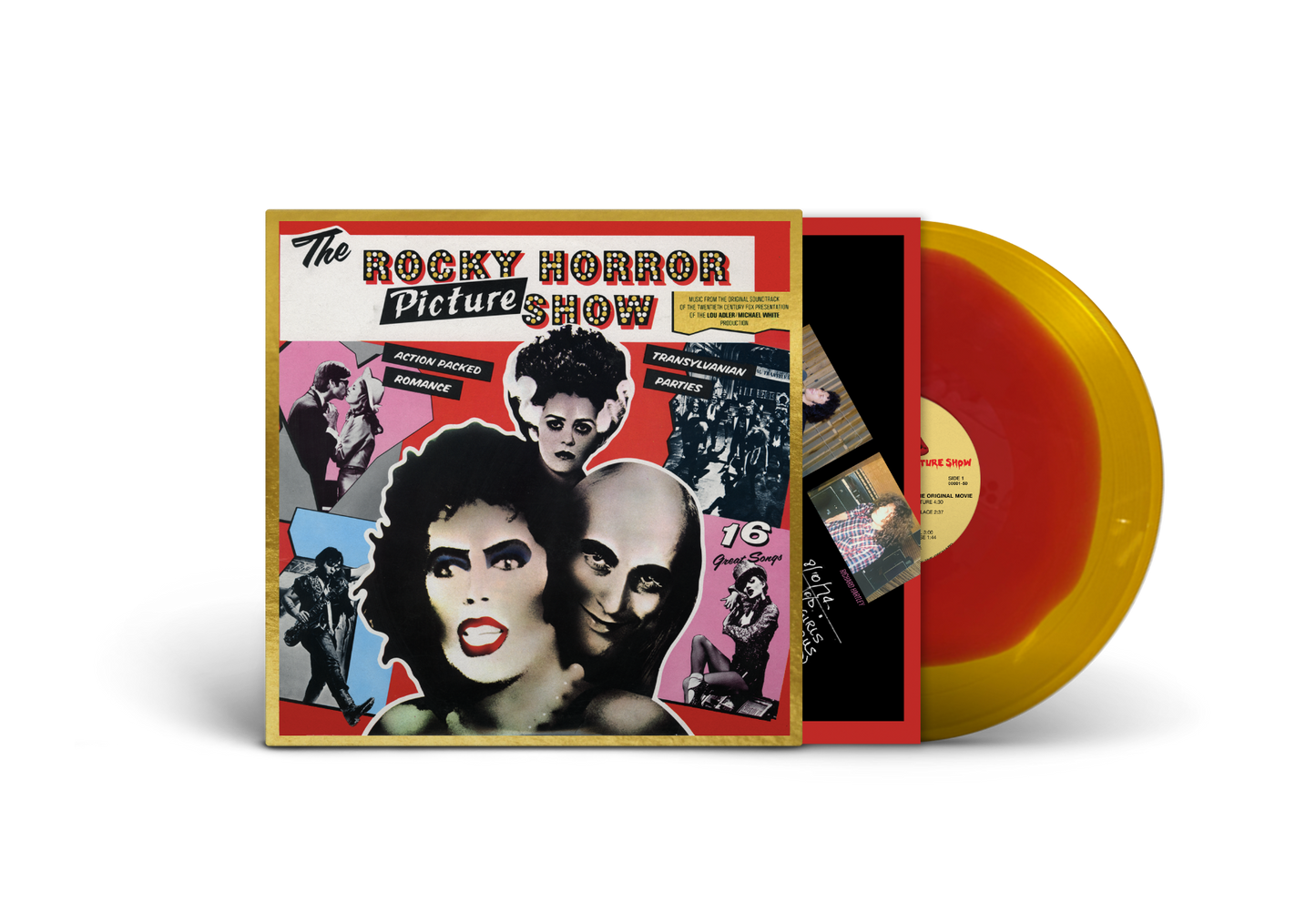 The Rocky Horror Picture Show 50Th Anniversary (Red/Gold Vinyl) Vinyl Record
