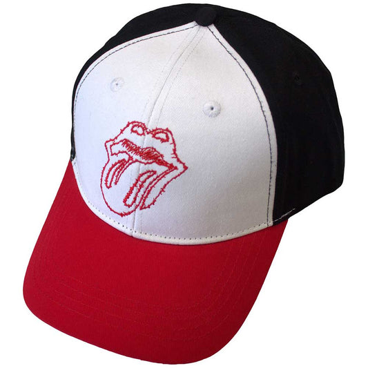 The Rolling Stones Classic Tongue Outline Baseball Cap Hat