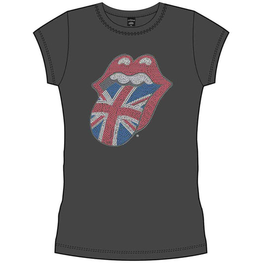 The Rolling Stones Classic UK Tongue [T-Shirt] Officially Licensed