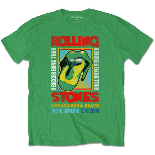 The Rolling Stones Copacabana Green [T-Shirt] Officially Licensed
