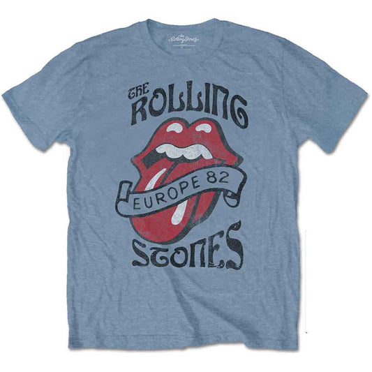 The Rolling Stones Europe '82 Tour [T-Shirt] Officially Licensed