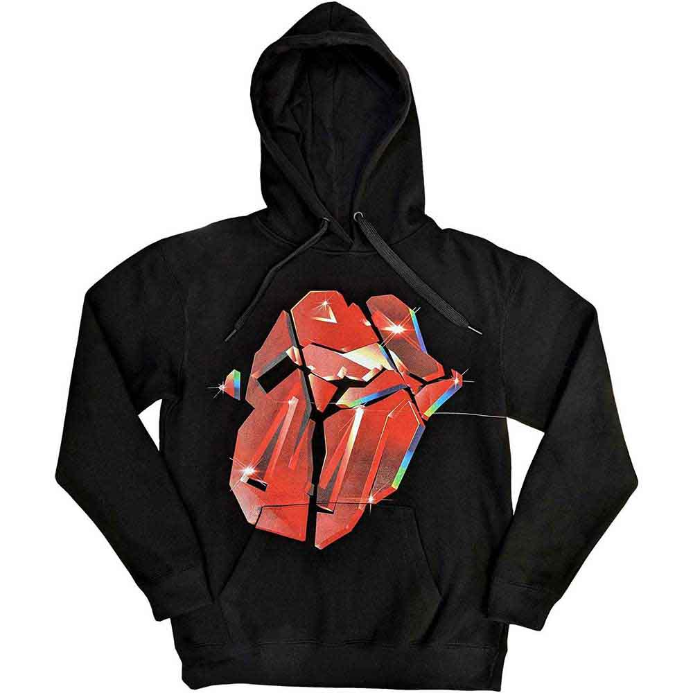 The Rolling Stones Hackney Diamonds Lick Hoodie Sweatshirt Officially Licensed