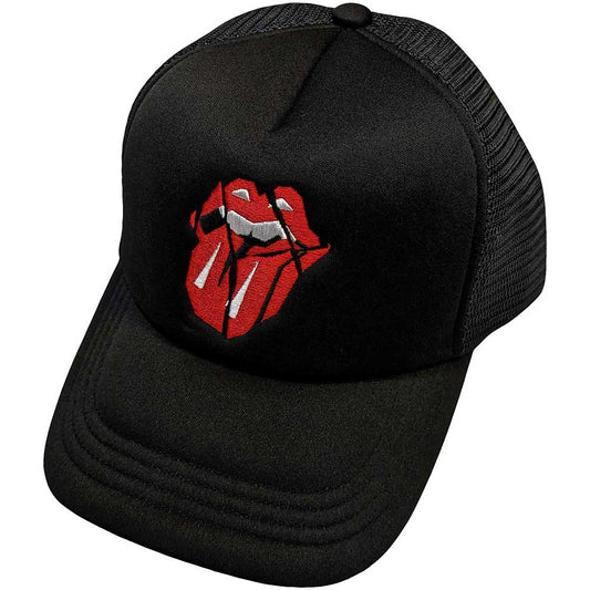 The Rolling Stones Hackney Diamonds Shards Logo Hat Black Officially Licensed