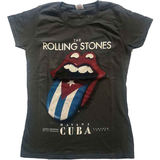 The Rolling Stones Havana Cuba [T-Shirt] Officially Licensed