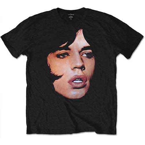 The Rolling Stones Mick Portrait Mens T Shirt Officially Licensed