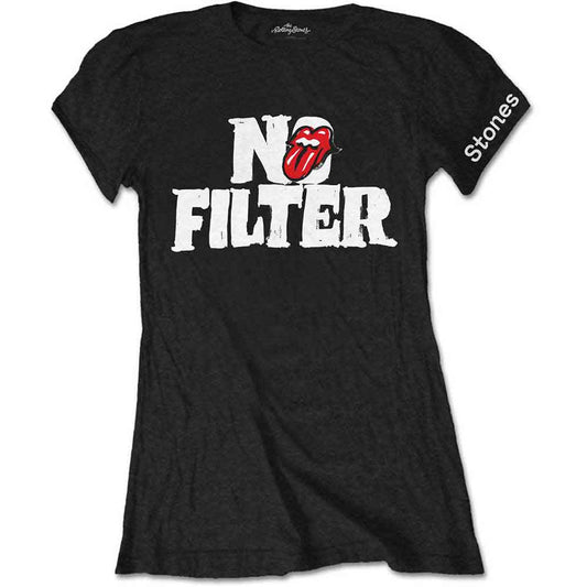 The Rolling Stones No Filter Header Logo [T-Shirt] Officially Licensed