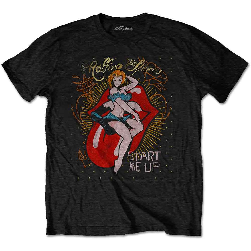 The Rolling Stones Start me up [T-Shirt] Officially Licensed