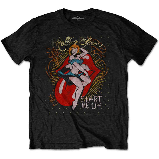 The Rolling Stones Start me up [T-Shirt] Officially Licensed