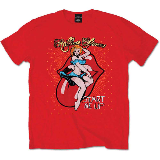 The Rolling Stones Start me up [T-Shirt] Officially Licensed
