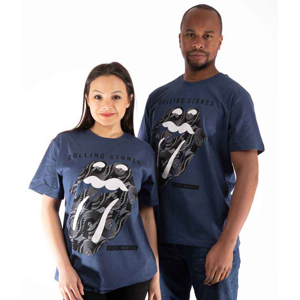 The Rolling Stones Steel Wheels Mens T Shirt Officially Licensed