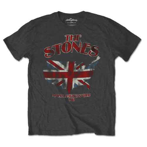 The Rolling Stones Union Jack US Map [T-Shirt]