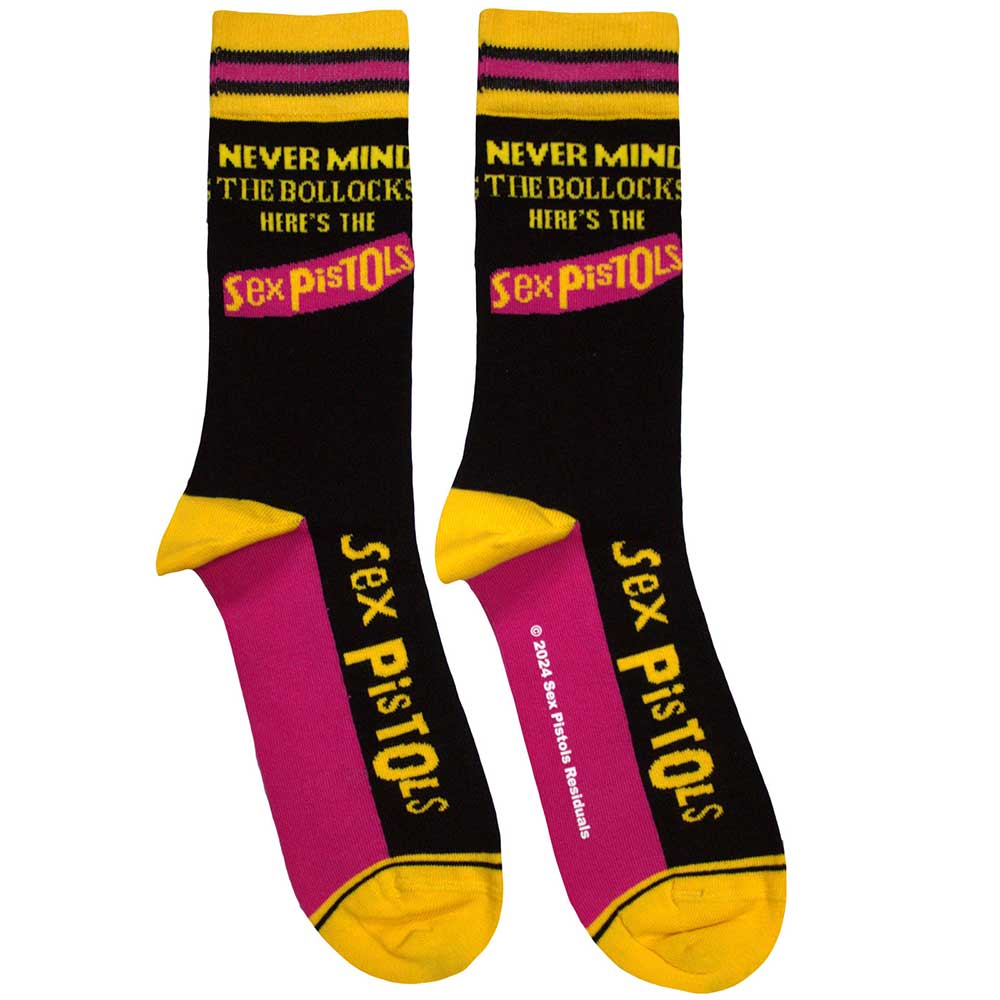 The Sex Pistols Never Mind The Bollocks Stripes [Socks]