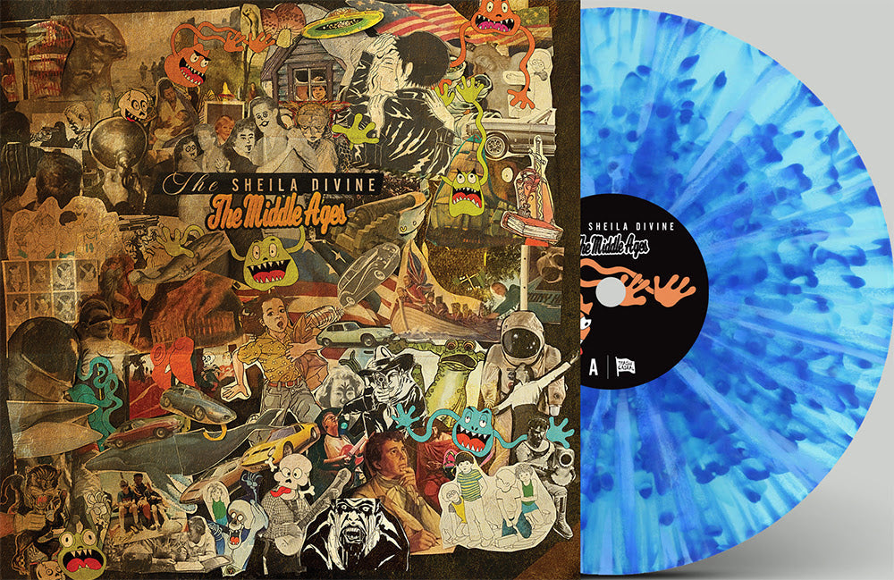 The Sheila Divine - The Middle Ages [Transparent Blue Smoke] [Vinyl] Vinyl Record