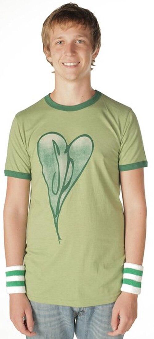 The Smashing Pumpkins Distressed Heart T Shirt