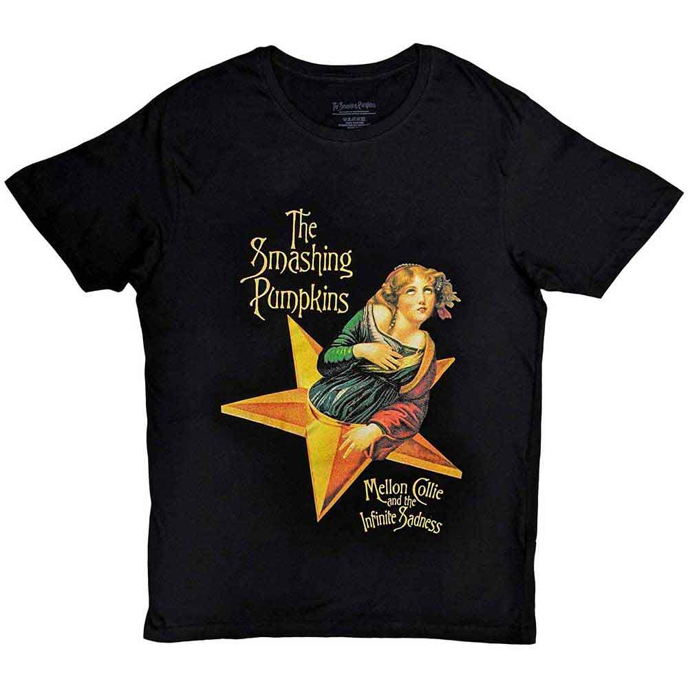 The Smashing Pumpkins Mellon Collie T Shirt Black Officially Licensed