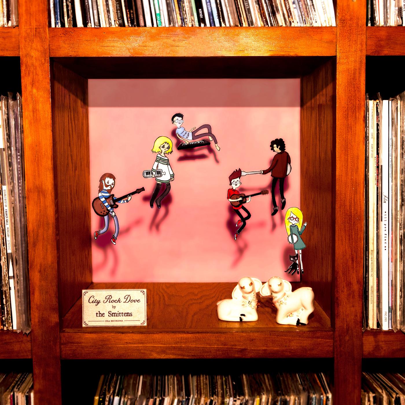 The Smittens - City Rock Dove Vinyl Record