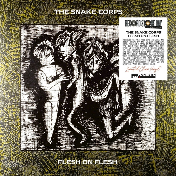 The Snake Corps - Flash On Flash (Clear Vinyl) [LP] [Vinyl] Vinyl Record