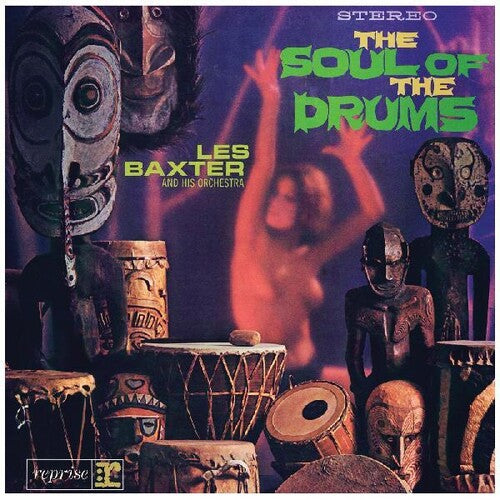 Les Baxter - The Soul of the Drums (Green) [Vinyl] Vinyl Record